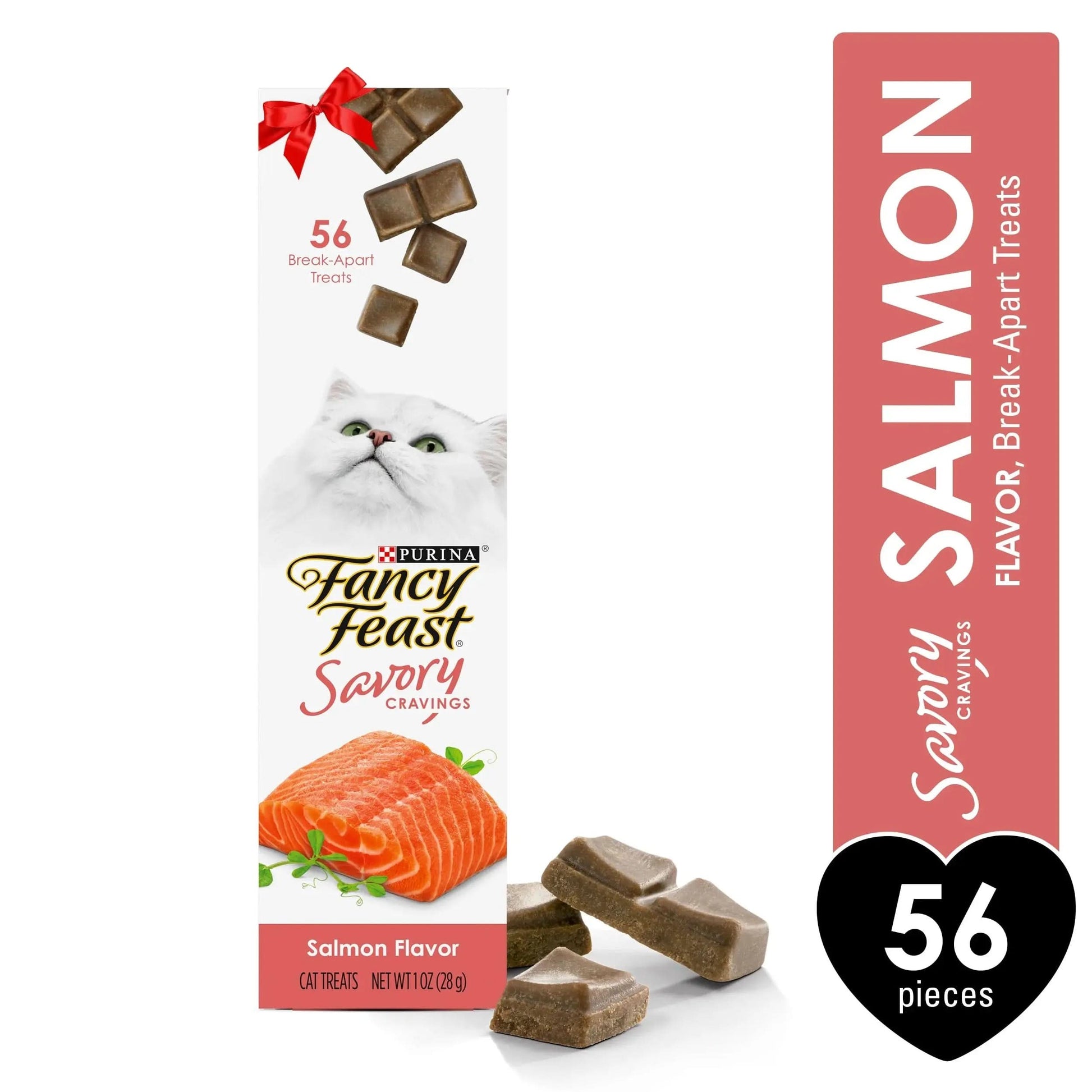 Purina  Savory Cravings, Soft Cat Treats, Salmon, 1 Oz Box