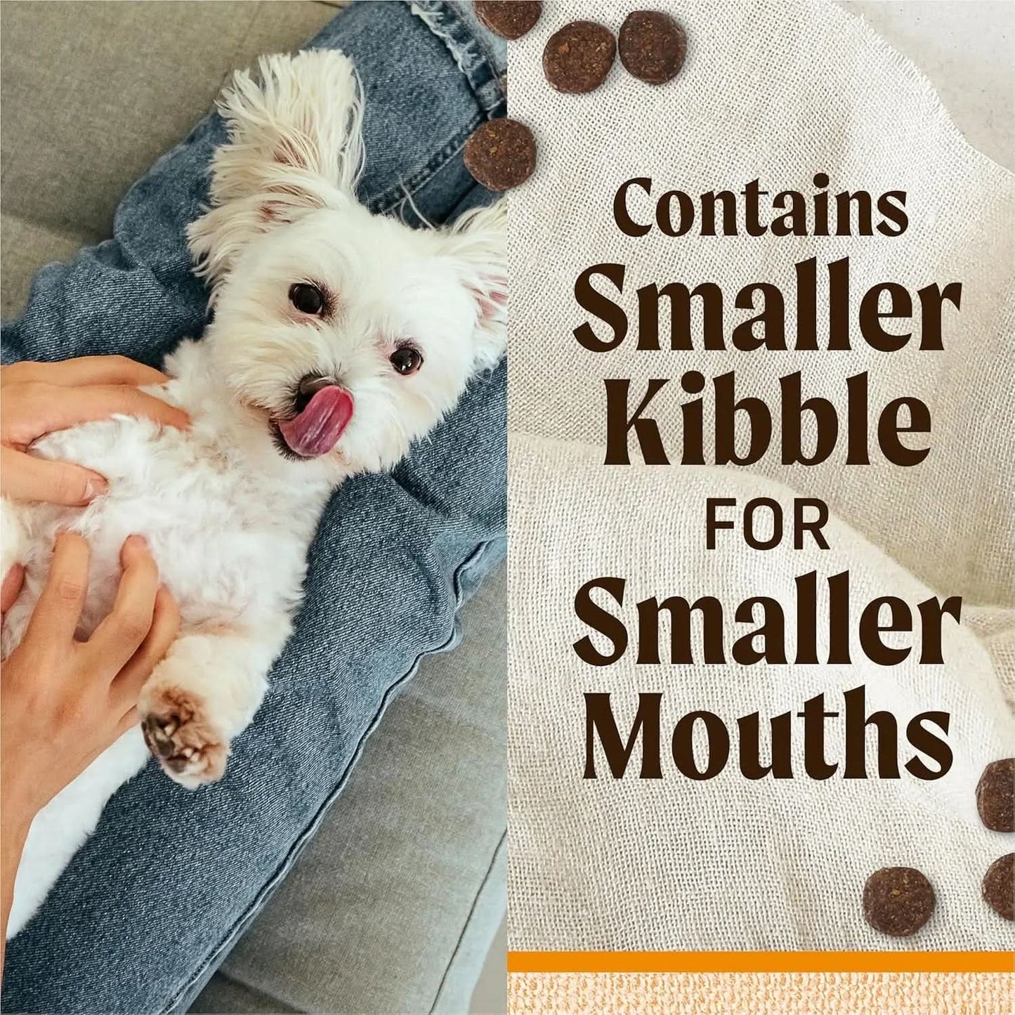 Lil' Plates Premium Grain-Free Dry Dog Food for Small Breeds, Featuring Real Chicken and Sweet Potato Kibble - 20 lb Bag
