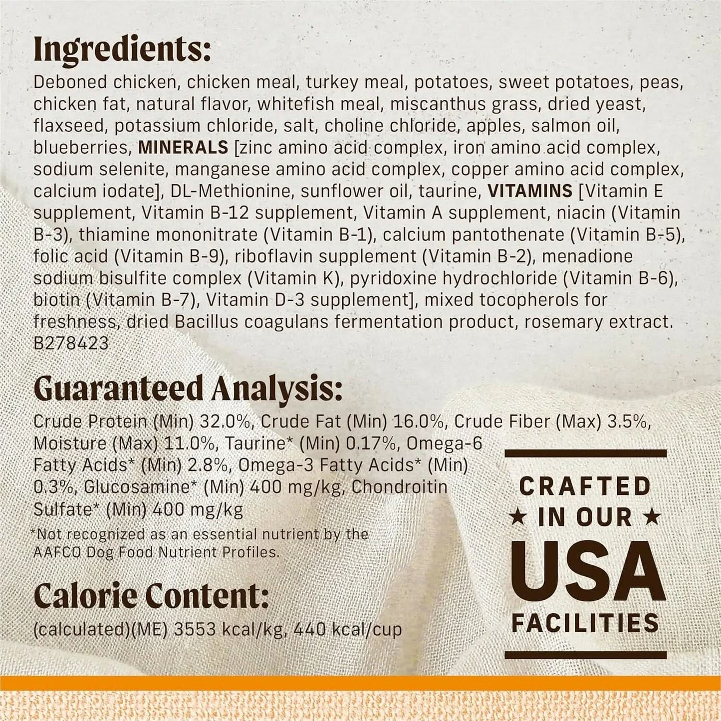 Lil' Plates Premium Grain-Free Dry Dog Food for Small Breeds, Featuring Real Chicken and Sweet Potato Kibble - 20 lb Bag