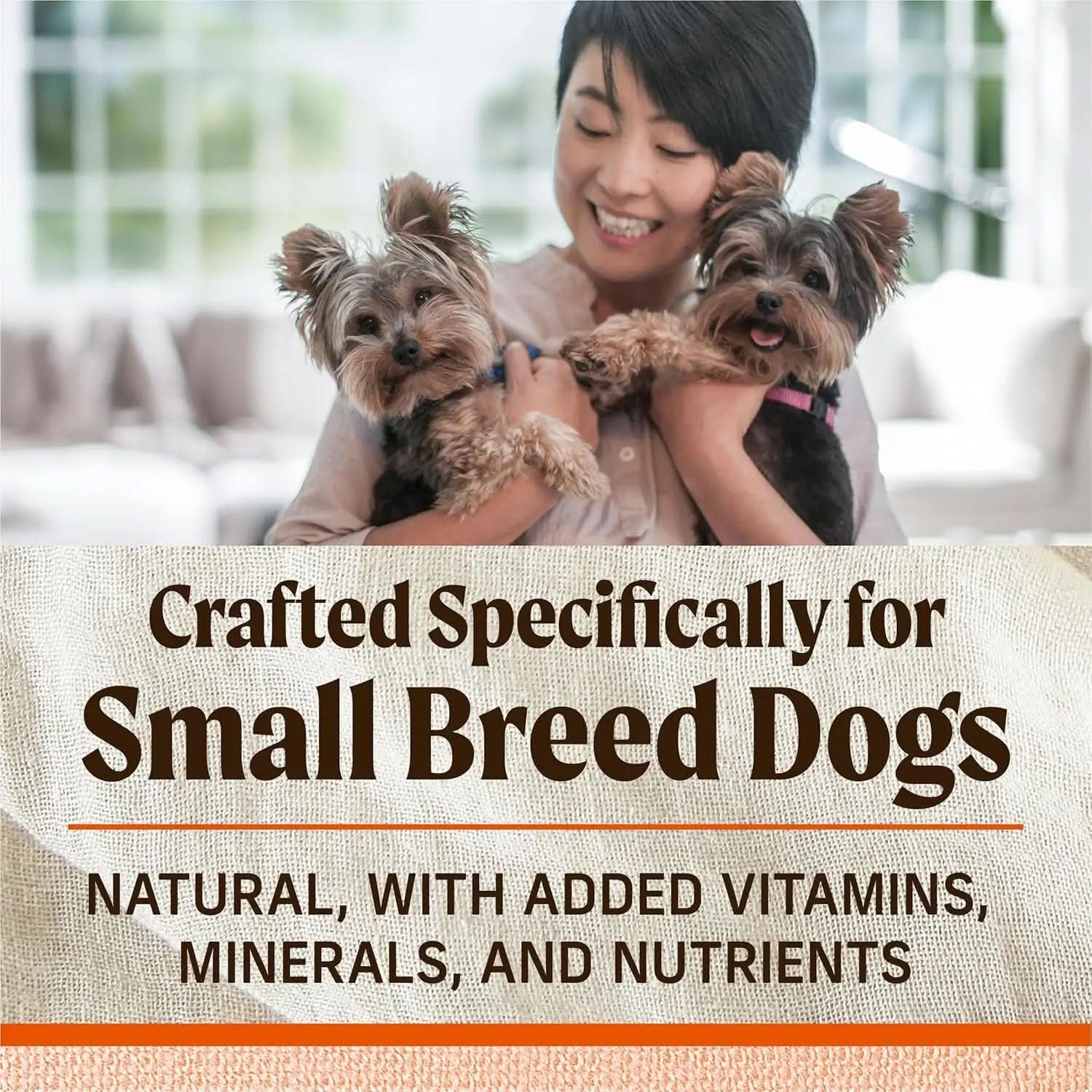 Lil' Plates Premium Grain-Free Dry Dog Food for Small Breeds, Real Texas Beef and Sweet Potato Kibble - 20 lb Bag