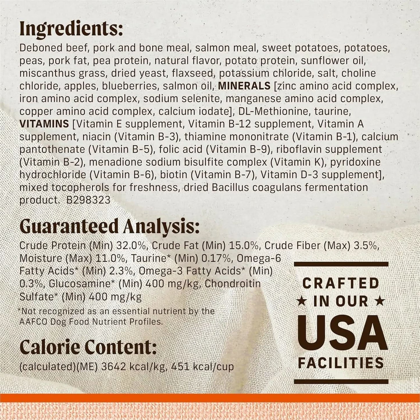 Lil' Plates Premium Grain-Free Dry Dog Food for Small Breeds, Real Texas Beef and Sweet Potato Kibble - 20 lb Bag