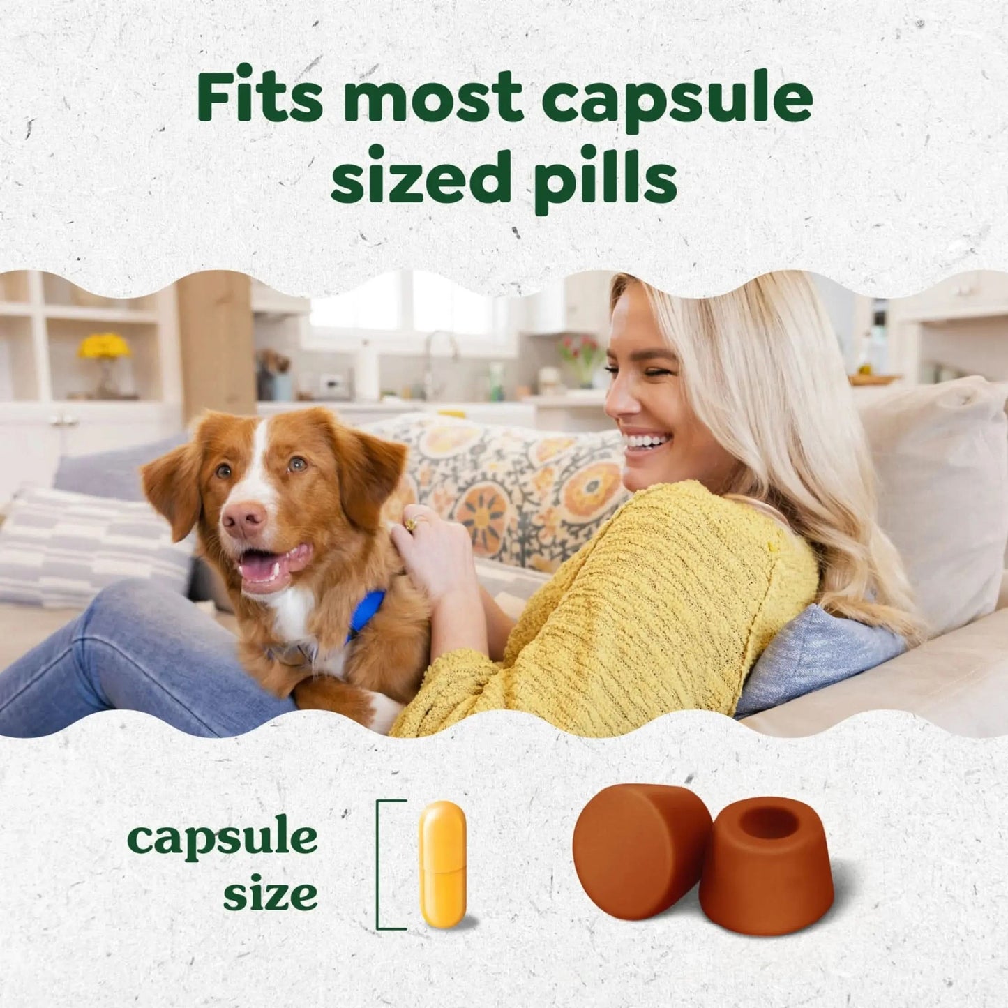 Pill Pockets for Dogs Cheese Flavor Large, Capsule Size Soft Dog Treats, 7.9 Oz, (30 Pk)