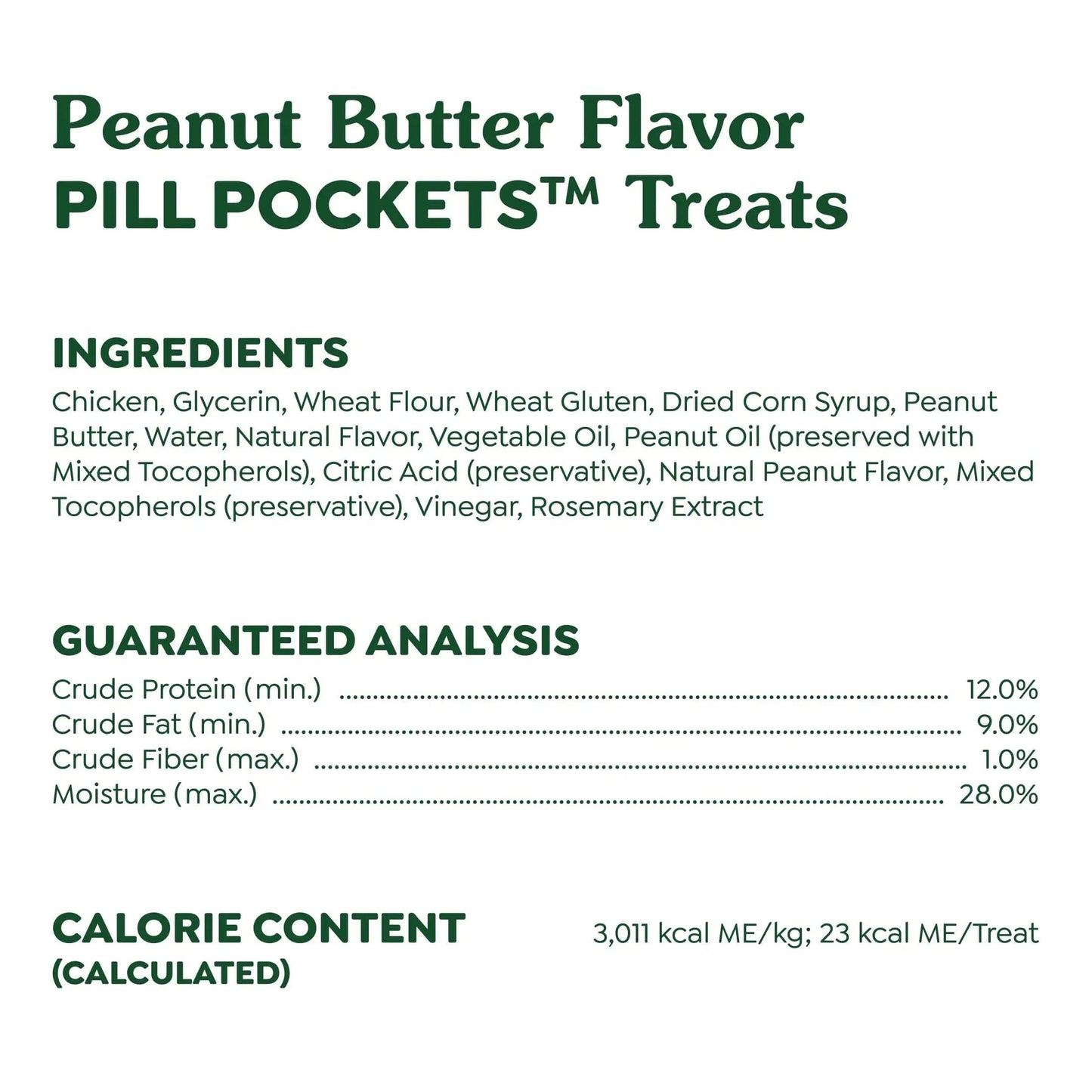 Pill Pockets for Dogs Peanut Butter Large, Capsule Size Soft Dog Treats, 7.9 Oz, (30 Pk)