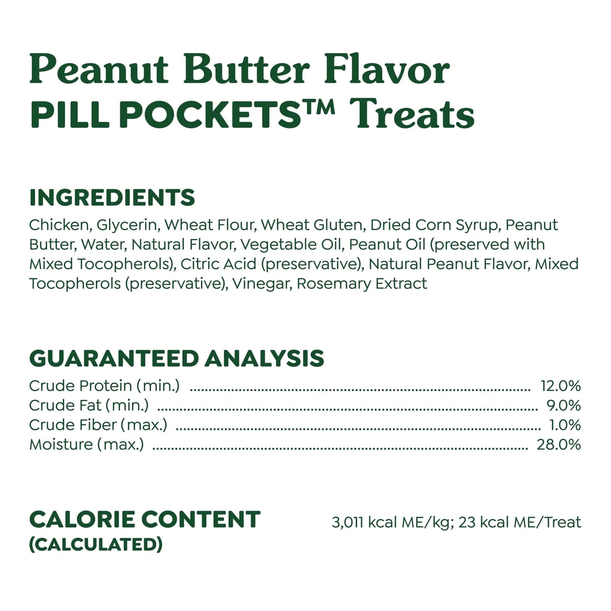 Pill Pockets for Dogs Peanut Butter Large, Capsule Size Soft Dog Treats, 7.9 Oz, (30 Pk)