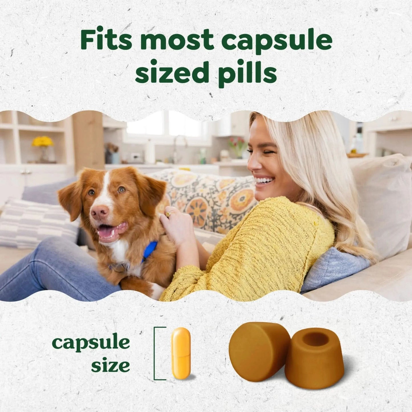 Pill Pockets for Dogs Peanut Butter Large, Capsule Size Soft Dog Treats, 7.9 Oz, (30 Pk)