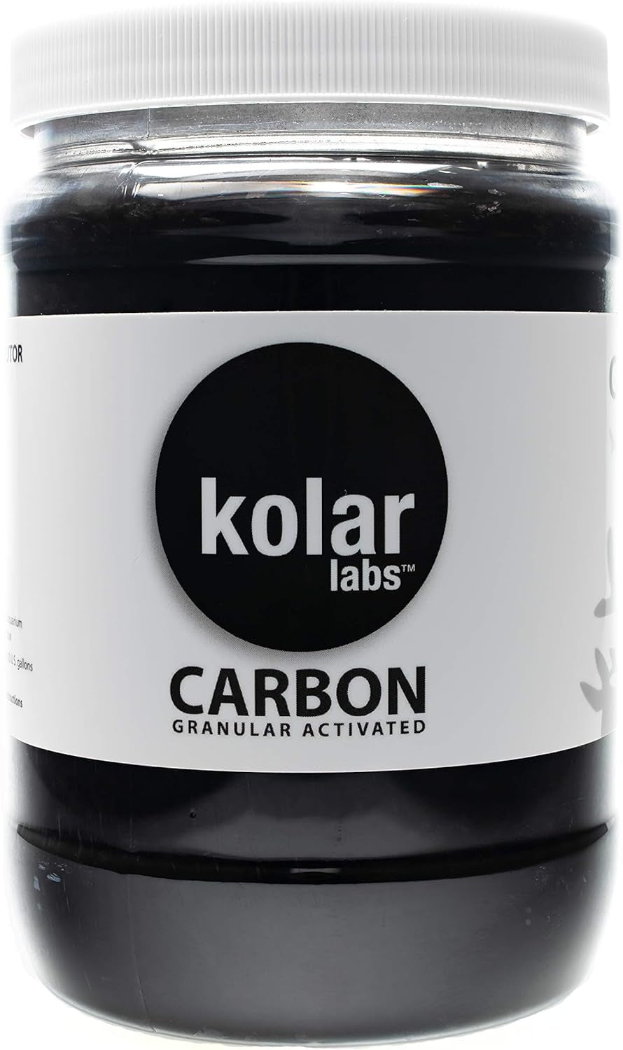 Crystal Cal Activated Carbon - Premium Activated Charcoal for Aquariums and Fish Tanks, Large Jar