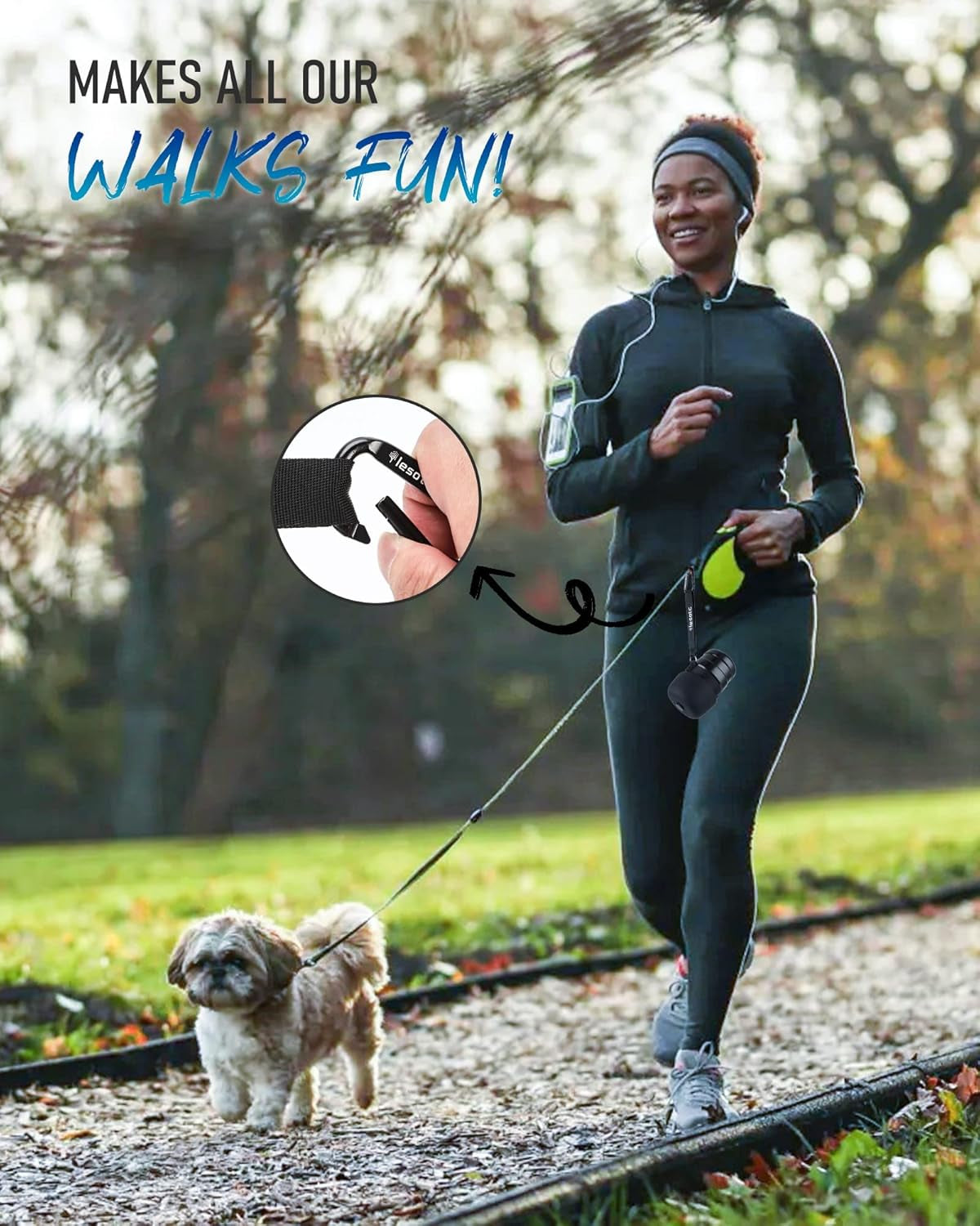 Portable Dog Water Bottle with Bowl - Leak-Proof Travel Dispenser for Outdoor Activities