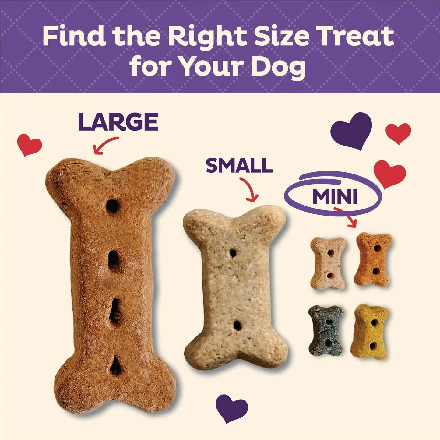 (4 Pack) by Wellness Classic Savory Mix Baked Biscuit Treats for Dogs, Mini 16 Ounce Bag