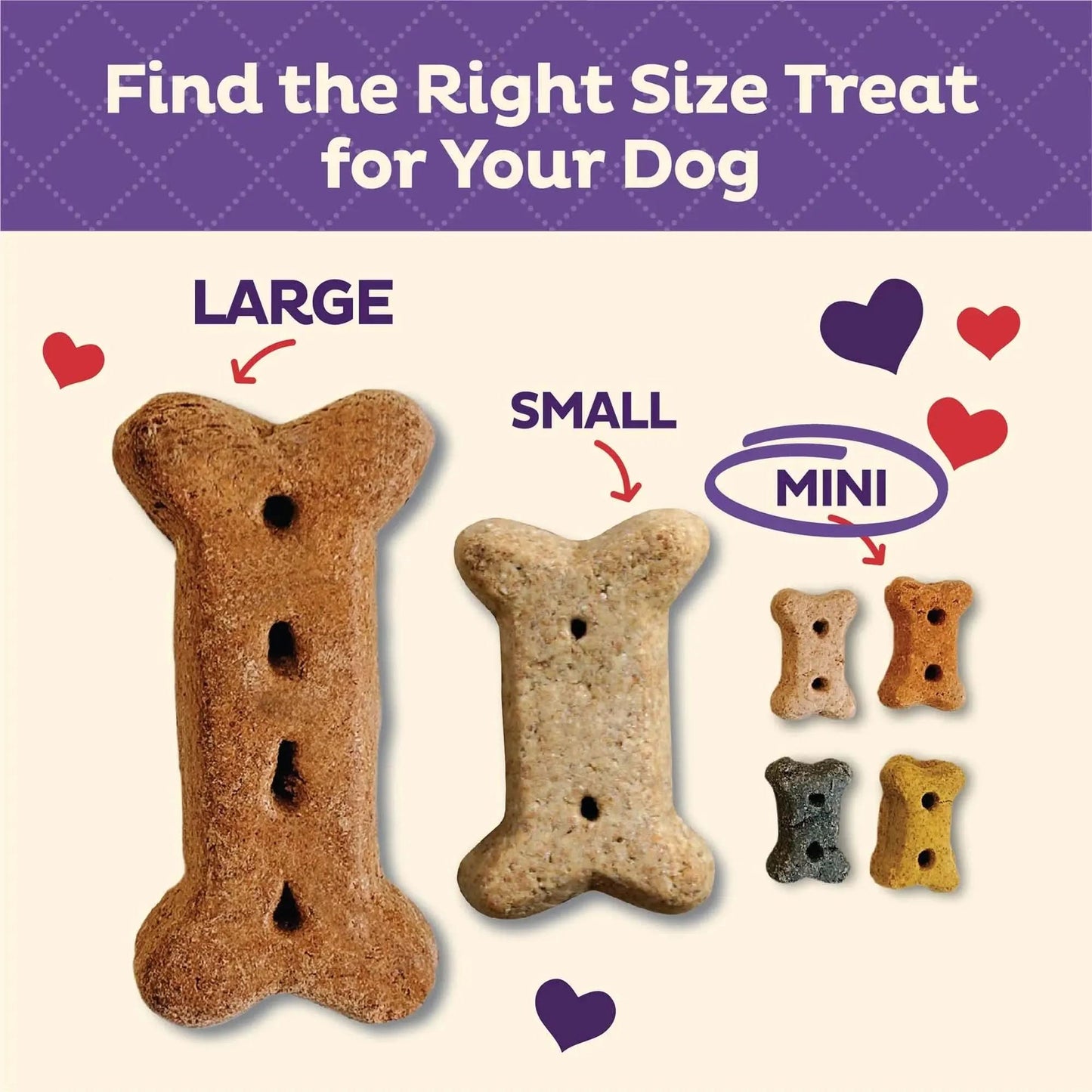 (4 Pack)  by Wellness Classic Savory Mix Baked Biscuit Treats for Dogs, Mini 16 Ounce Bag