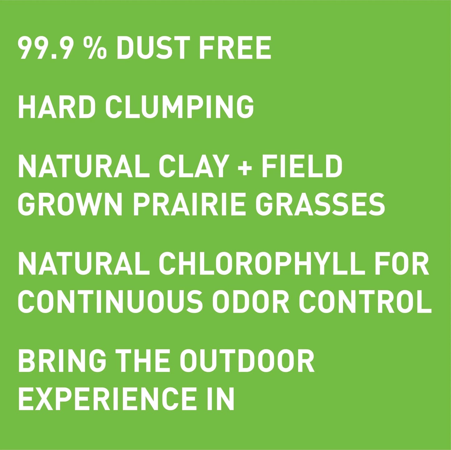 Touch of Outdoors Stress-Reducing Clumping Clay Cat Litter, 40 Lb Bag