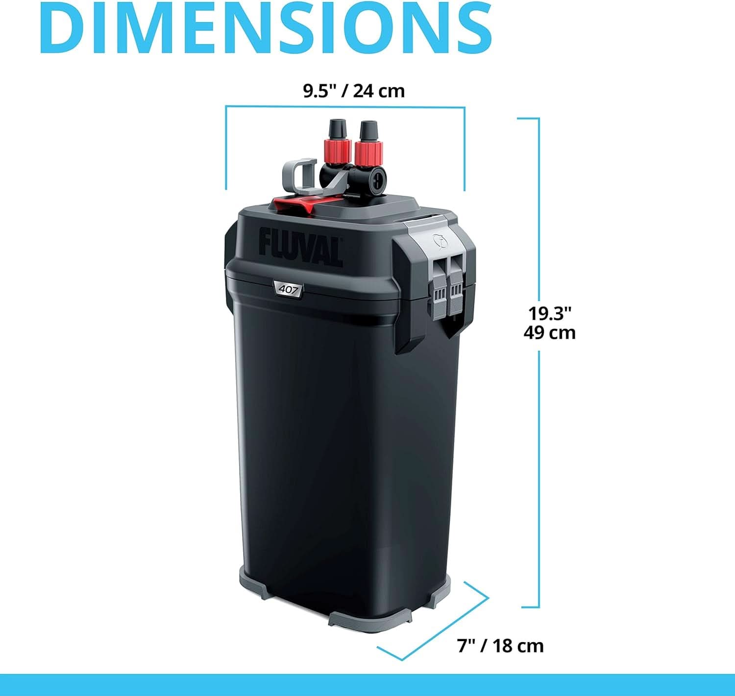407 Performance Canister Filter for Aquariums up to 100 Gallons
