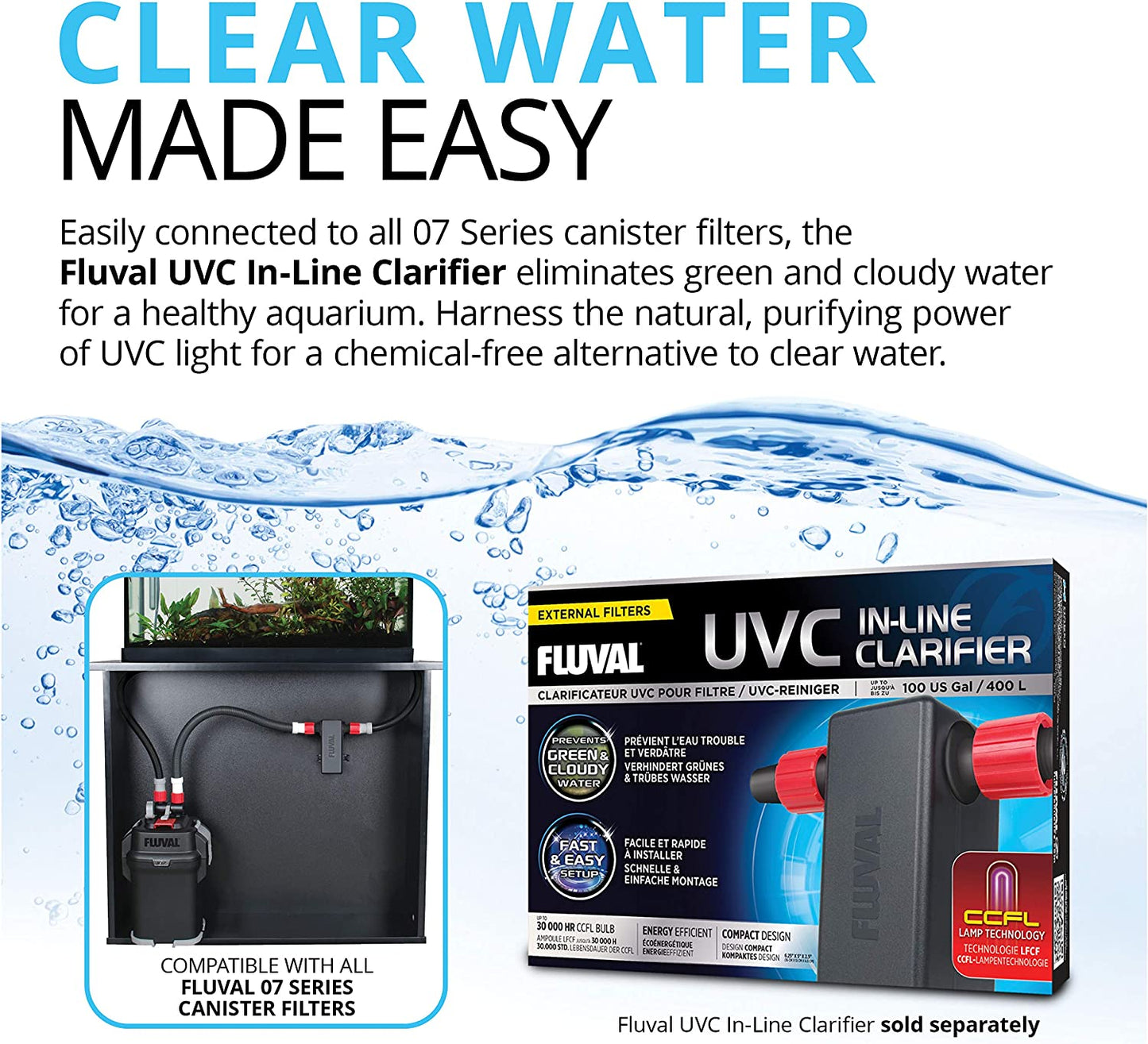 407 Performance Canister Filter for Aquariums up to 100 Gallons