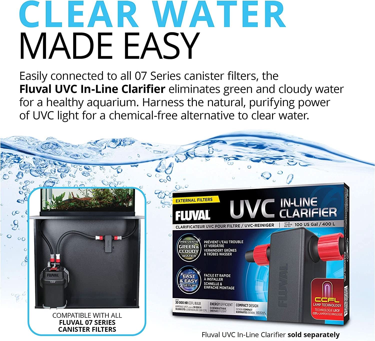 407 Performance Canister Filter for Aquariums up to 100 Gallons