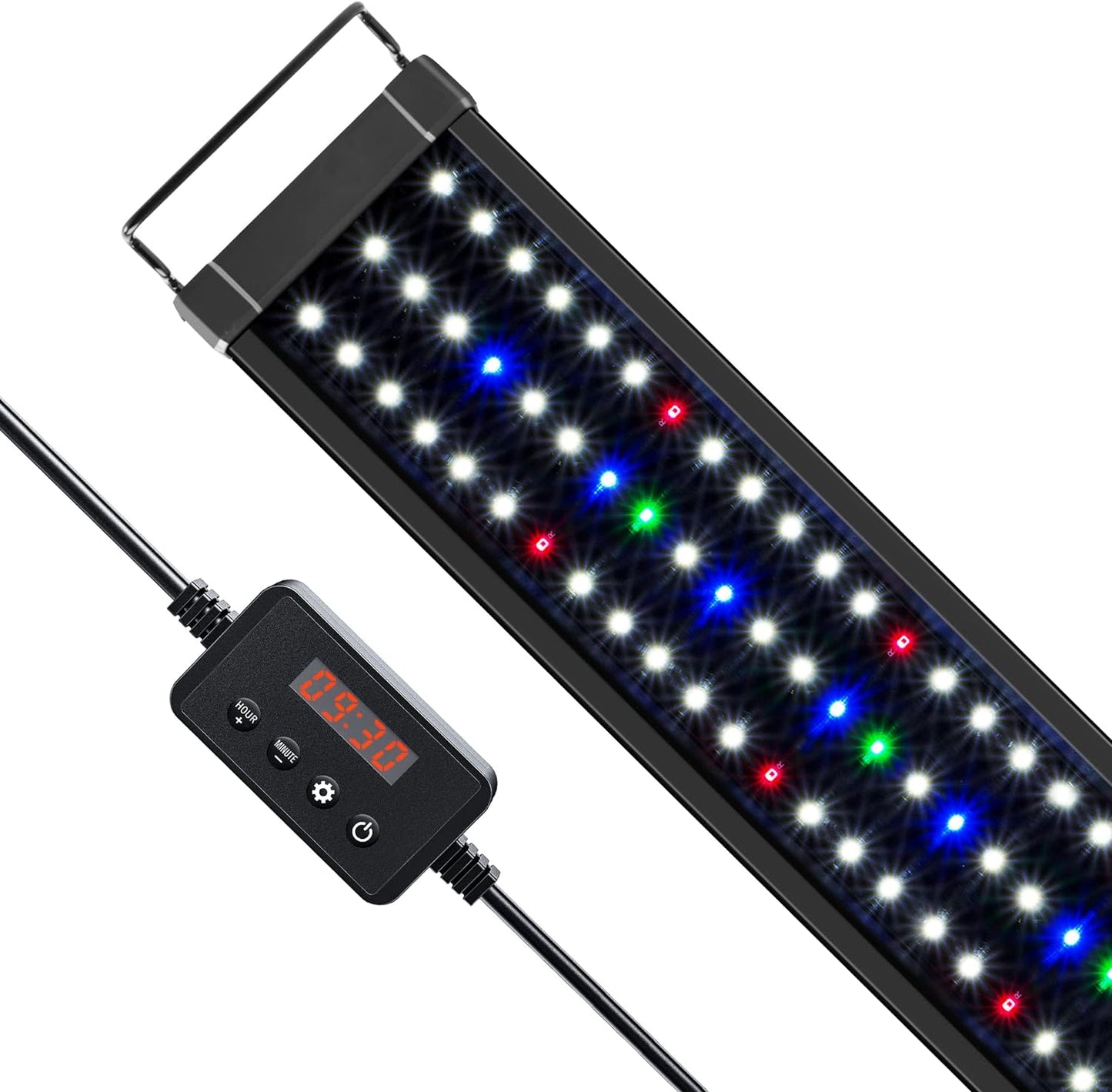 ClassicLED Plus Aquarium Light with Timer, 32 Watts, Suitable for 48 to 54 Inch Tanks, Daylight and Moonlight Cycle