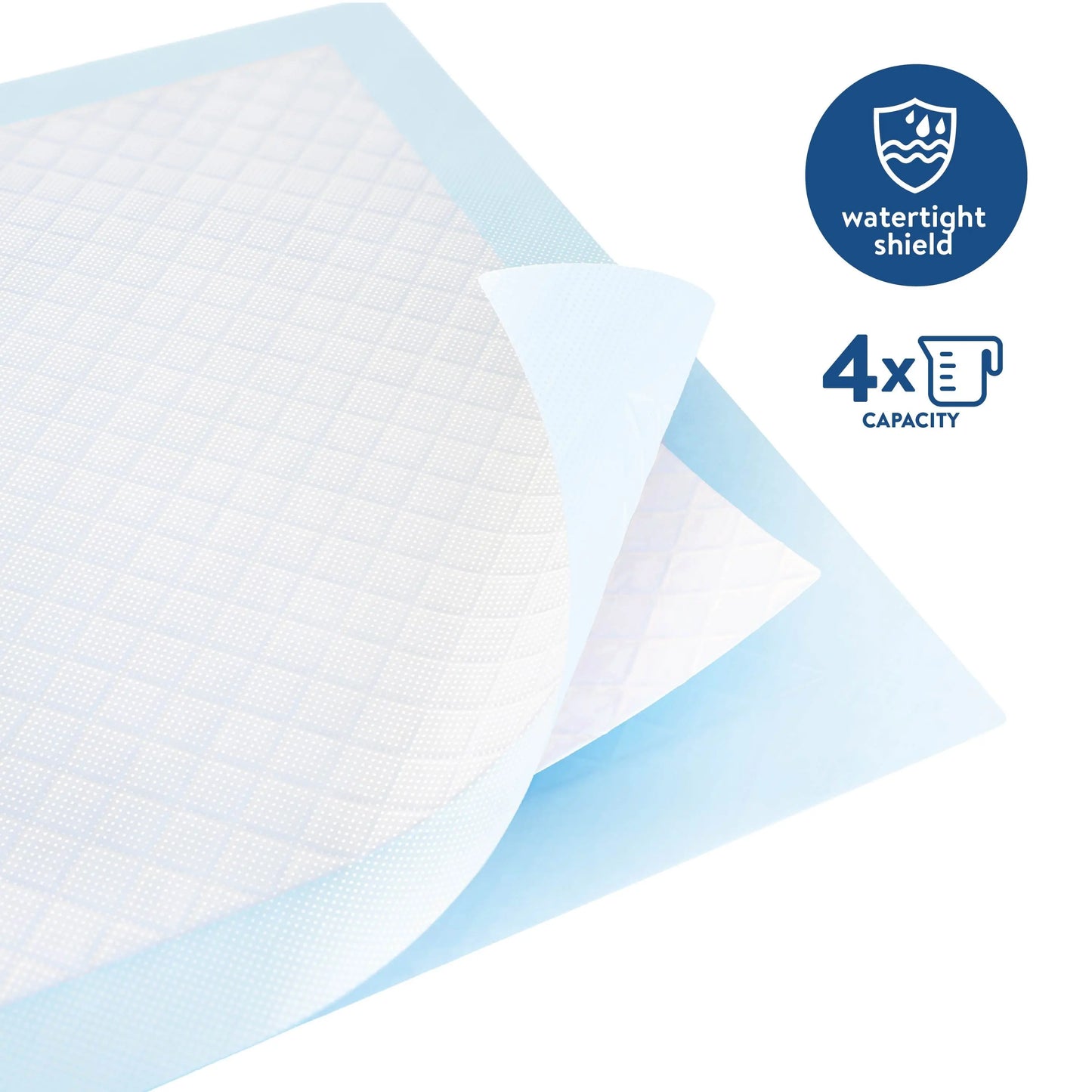 Puppy Training Pads, 50 Count Leak-Proof Disposable, 22" X 22"