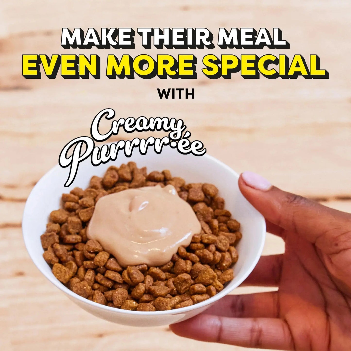 Creamy Puree with Chicken Squeezable Lickable Wet Treats for Cats, 0.42 Oz (16 Pack)
