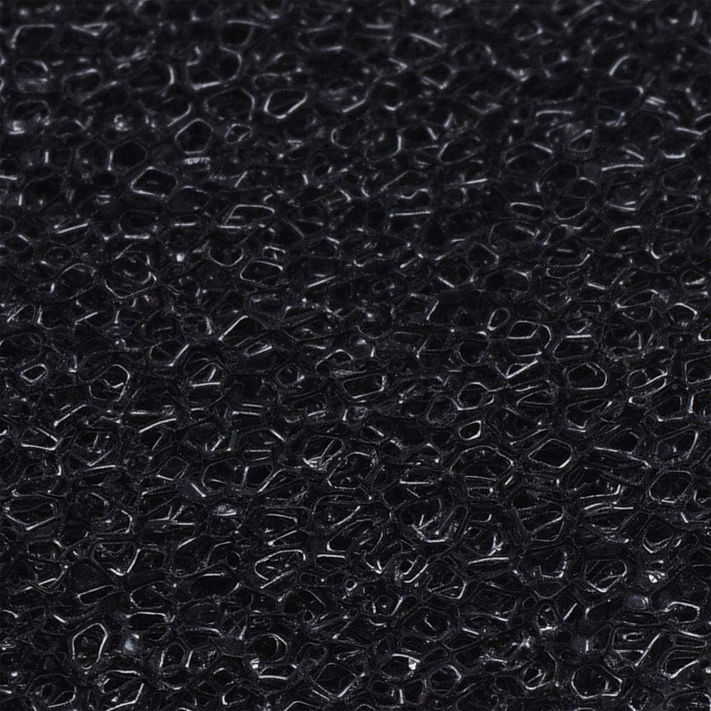 Bio Sponge Filter Media Pads, Customizable Foam Sponges for Aquarium Fish Tanks (9" x 9" x 1", 2 Pack)