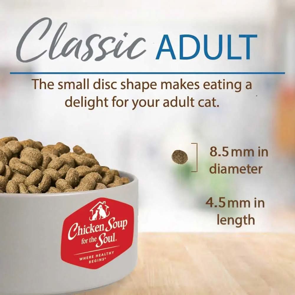 All-Natural Premium Adult Dry Cat Food with Real Meat as the First Ingredient, No By-Products, Supports Heart, Gut, and Immune Health, Chicken & Brown Rice, 4.5 lb