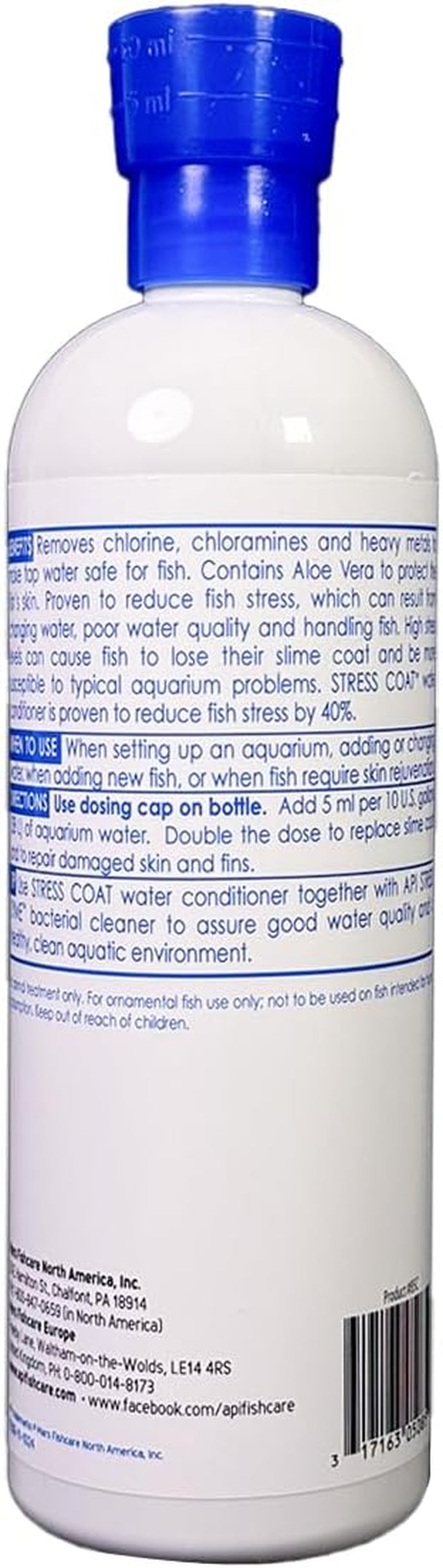 Stress Coat Aquarium Water Conditioner - 16 oz Bottle