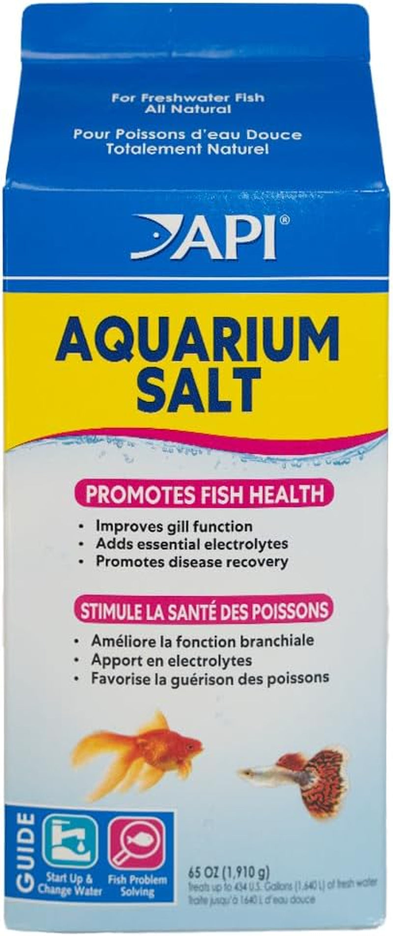 Freshwater Aquarium Salt - 65 Ounce Box