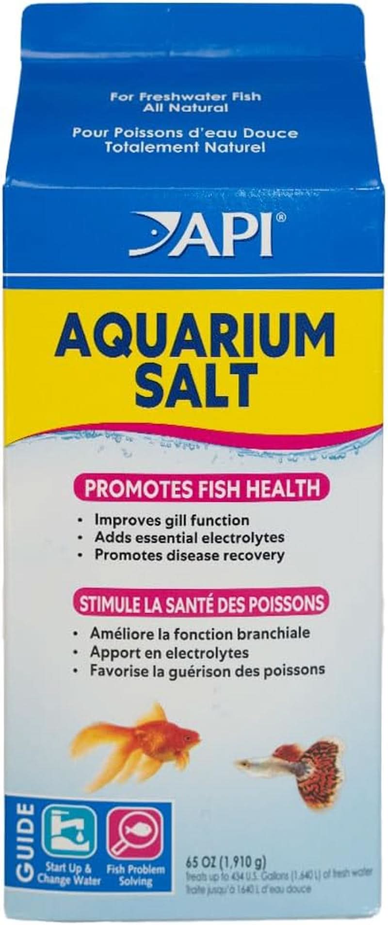 Freshwater Aquarium Salt - 65 Ounce Box