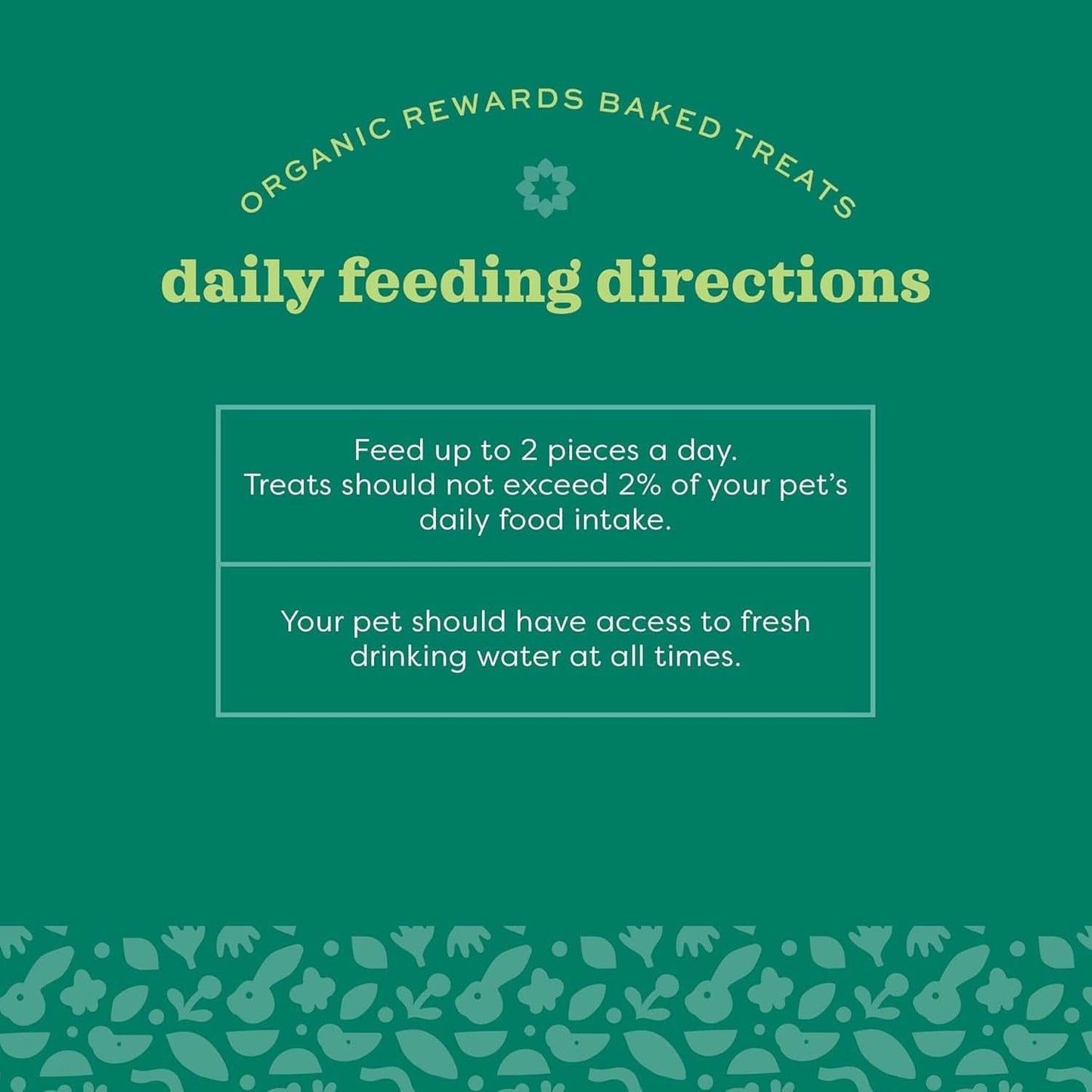 Animal Health Organic Barley Biscuit Treats for Guinea Pigs and Rabbits - Carrot and Apple Flavor, 2.65 Oz Bag