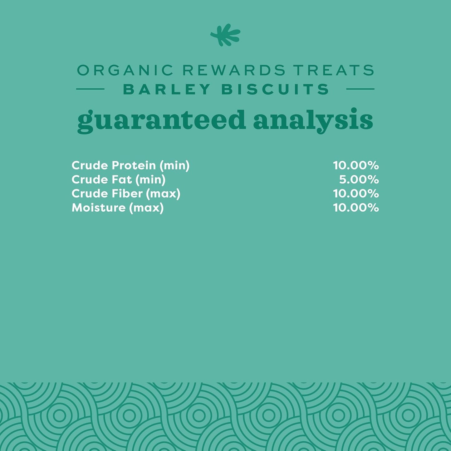 Animal Health Organic Barley Biscuit Treats for Guinea Pigs and Rabbits - Carrot and Apple Flavor, 2.65 Oz Bag