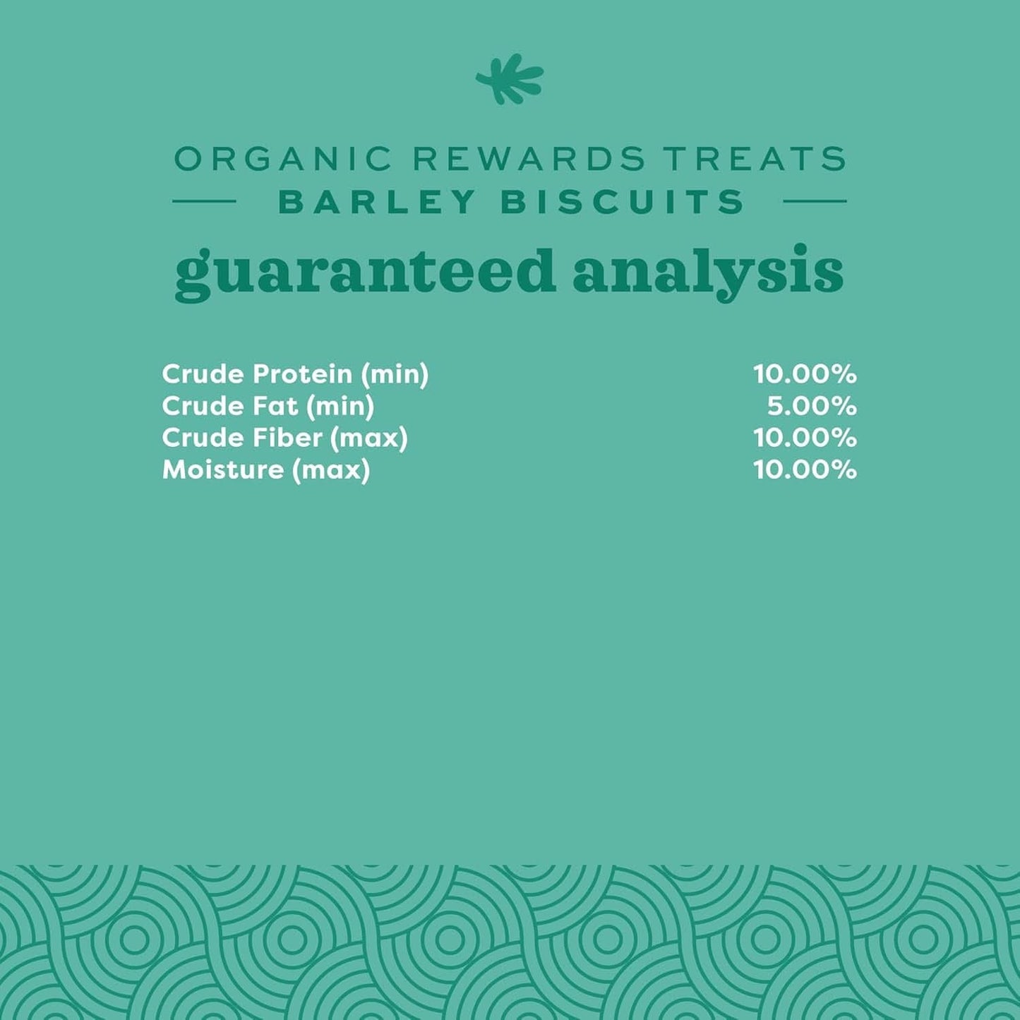 Animal Health Organic Barley Biscuit Treats for Guinea Pigs and Rabbits - Carrot and Apple Flavor, 2.65 Oz Bag