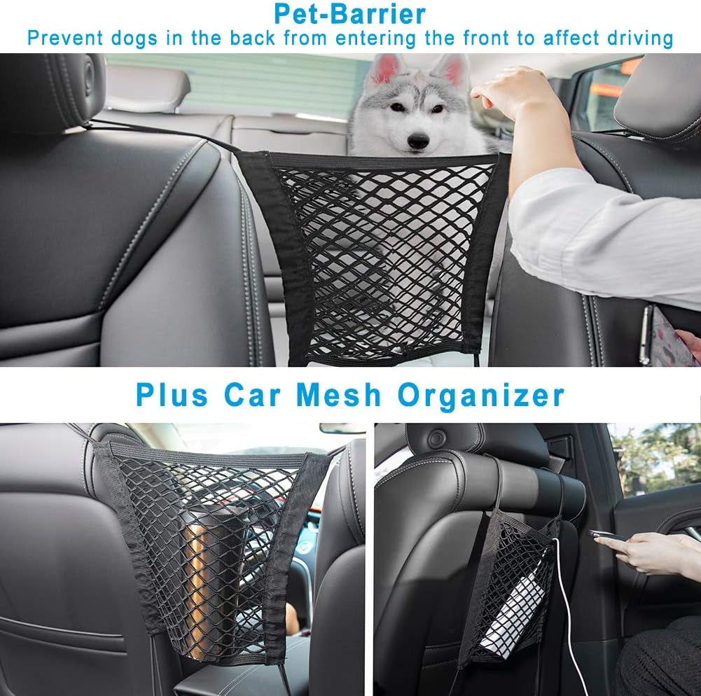 Dog Car Seat Cover - Waterproof Backseat Protector for Kids, Nonslip Design, Universal Fit for Cars, Trucks, and SUVs (Beige)
