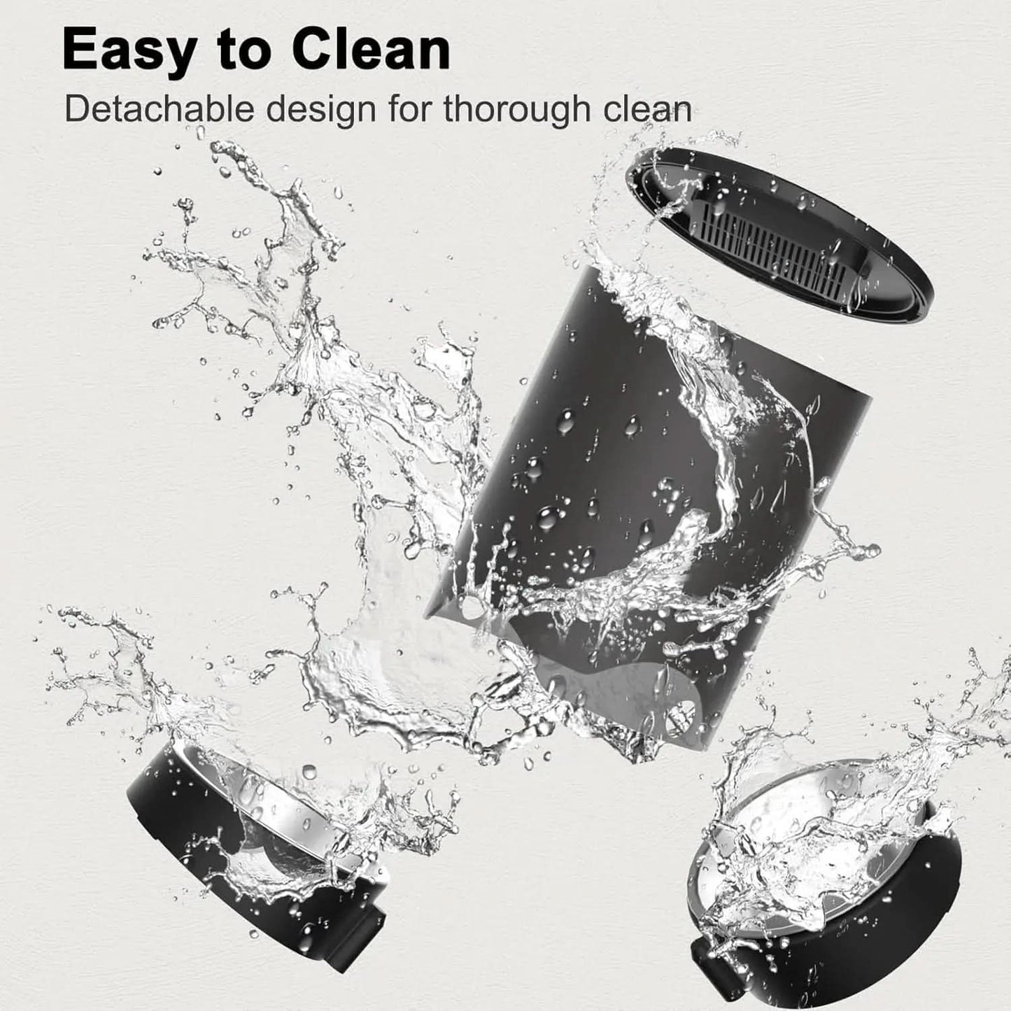 Eotvia Automatic Cat Feeder, Wifi Smart Food Dispenser with APP Control for Remote Feeding with 10S Dining Voice Record, Dual Power Supply, Timed Pet Feeder Programmable 1-10 Meals, 3L, Black