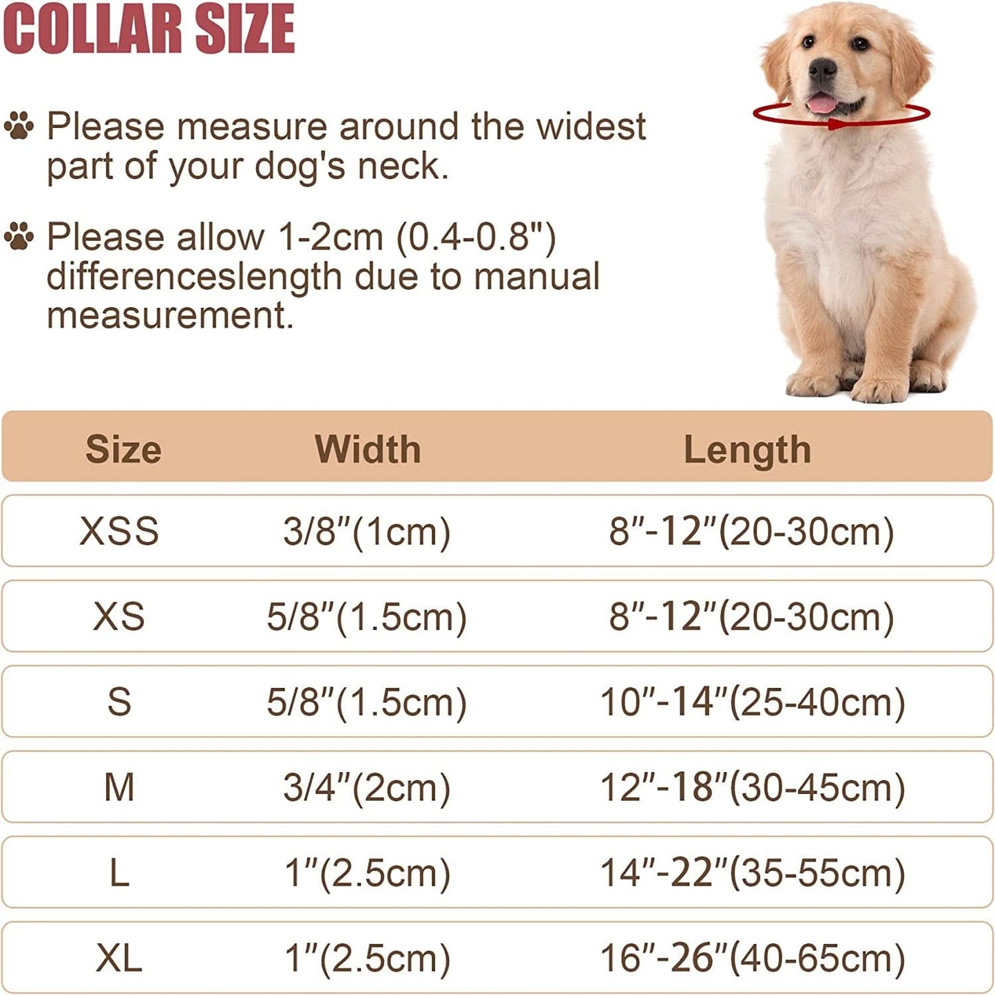 Adjustable Reflective Nylon Dog Collar with Buckle for Small, Medium, and Large Dogs - Black, Medium Size