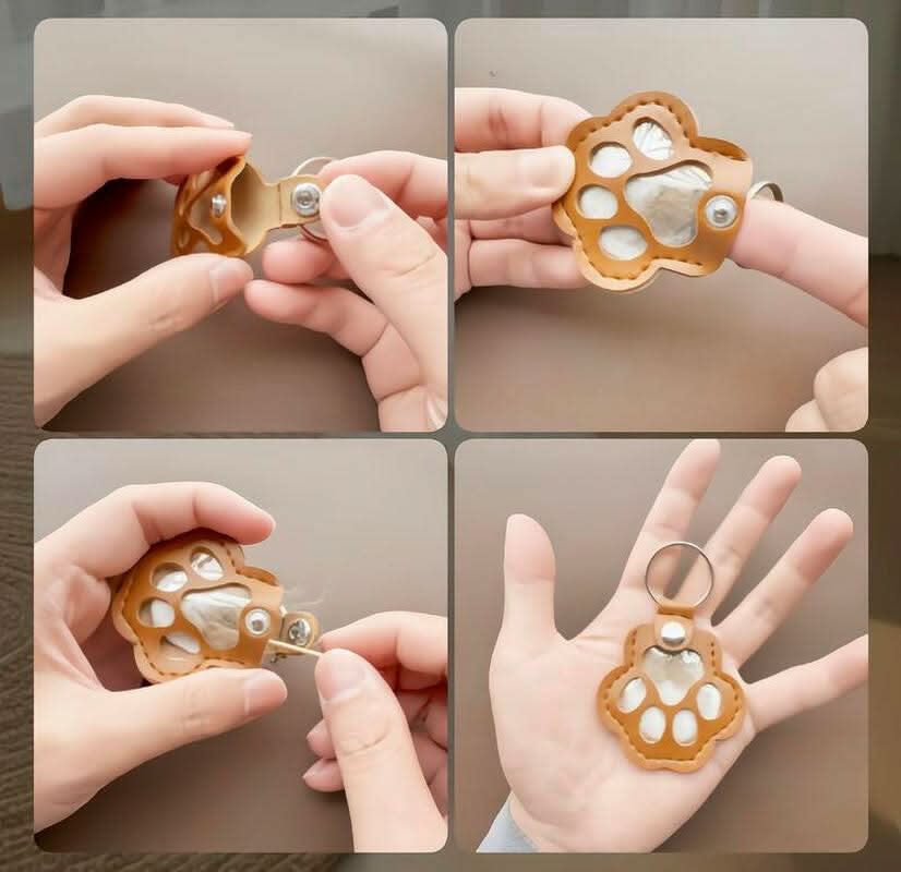 Pet Commemorative Keychain Storage for Dogs, Cats, Fur, Dog Claws, Pendants, Pet Hair Storage