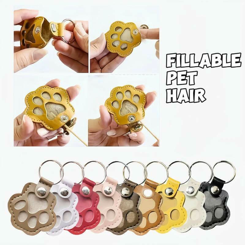 Pet Commemorative Keychain Storage for Dogs, Cats, Fur, Dog Claws, Pendants, Pet Hair Storage