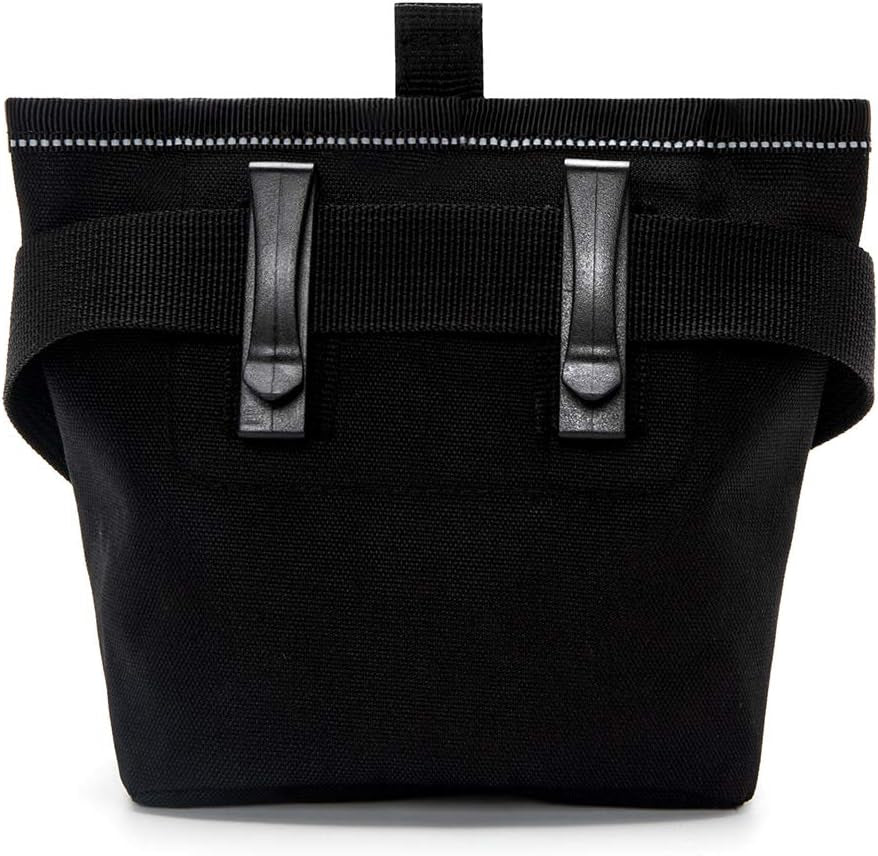 Professional Dog Training Treat Pouch with Clip, Magnetic Opening, and Waist Belt for Convenient Snack Storage