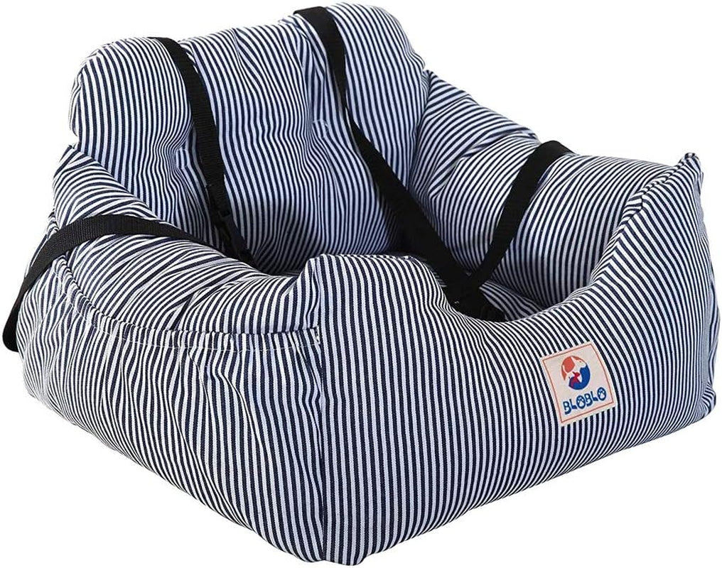 Pet Booster Seat for Dogs - Travel Safety Car Bed with Storage Pocket