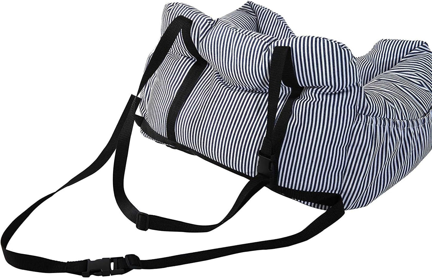 Pet Booster Seat for Dogs - Travel Safety Car Bed with Storage Pocket