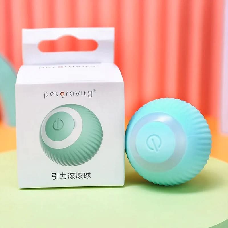 Smart Electric Dog and Cat Toy: Automatic Rolling Ball for Small Pets - Engaging Self-Moving Play Accessory