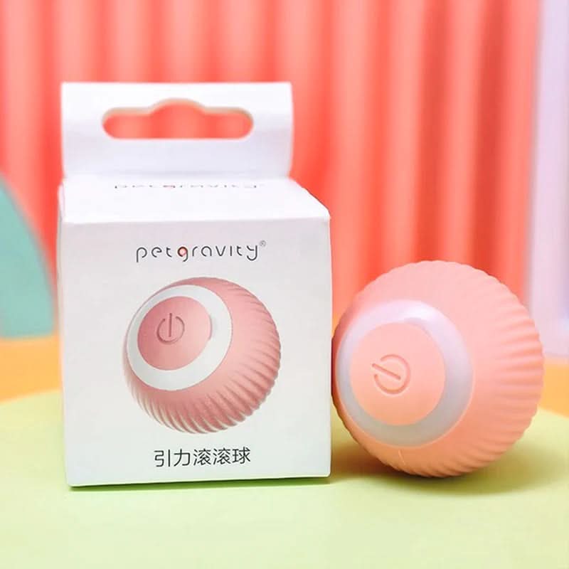 Smart Electric Dog and Cat Toy: Automatic Rolling Ball for Small Pets - Engaging Self-Moving Play Accessory