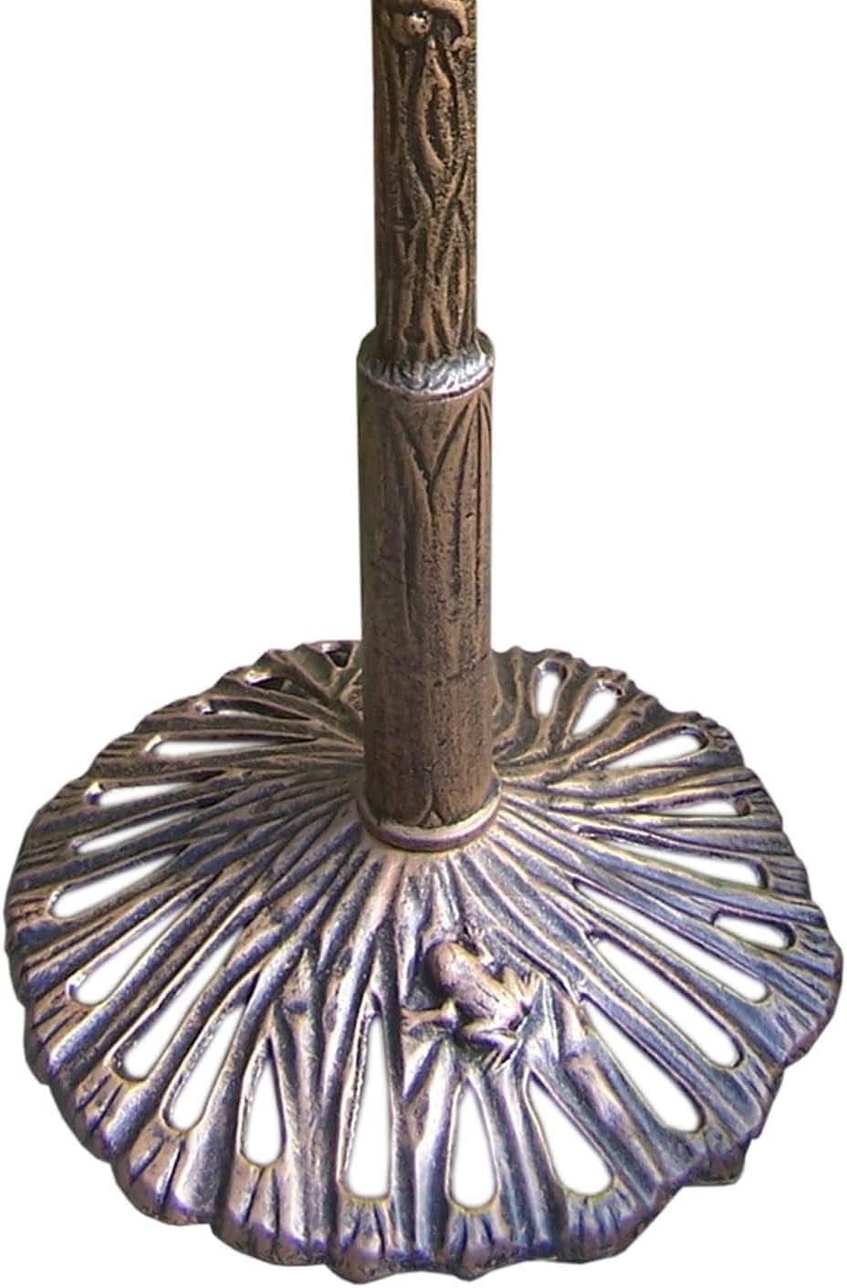 Antique Bronze Frog Design Aluminum Birdbath by  5012AB
