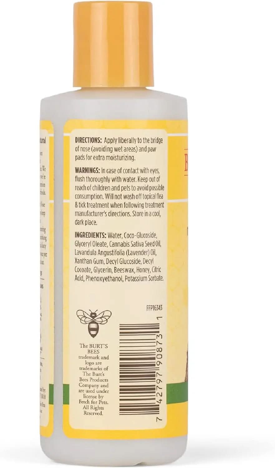 Calming Dog Shampoo with Hemp Seed Oil and Lavender - 95% Natural Formula, Gentle Care for Dogs, 16 Oz