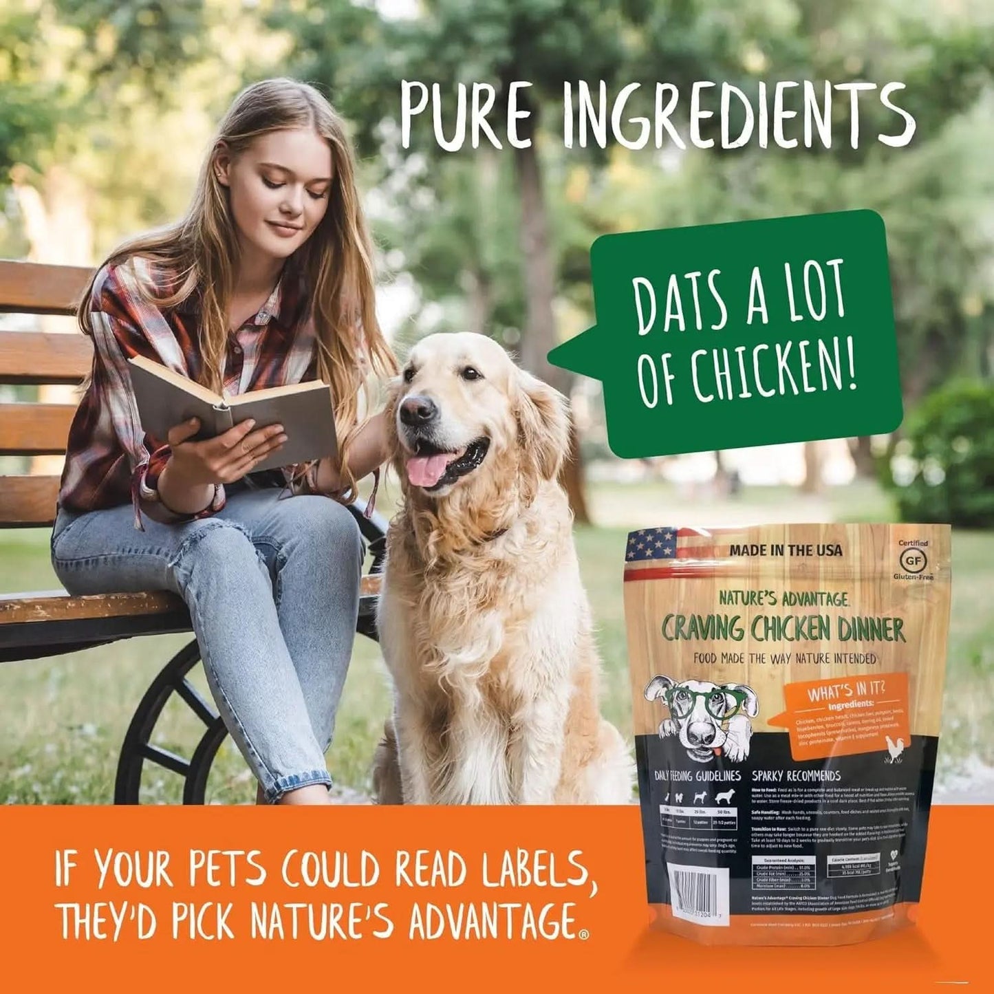 Chicken Dinner Dog Food, 14 Oz