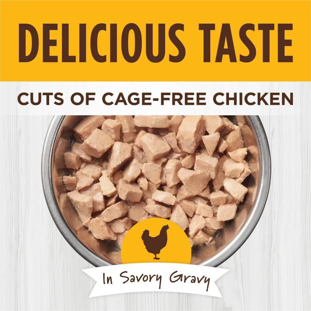 Healthy Cravings Grain-Free Real Chicken Recipe Natural Wet Cat Food Topper by , 3 Ounce (Pack of 24)