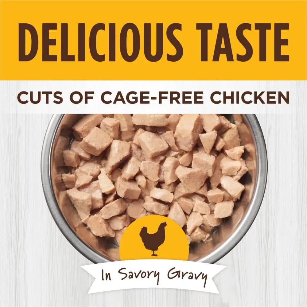 Healthy Cravings Grain-Free Real Chicken Recipe Natural Wet Cat Food Topper by , 3 Ounce (Pack of 24)