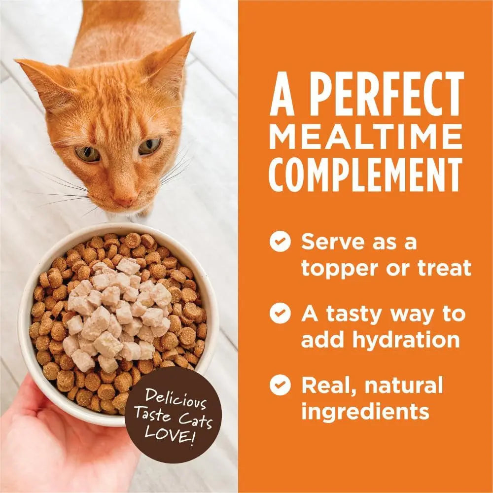 Healthy Cravings Grain-Free Real Chicken Recipe Natural Wet Cat Food Topper by , 3 Ounce (Pack of 24)