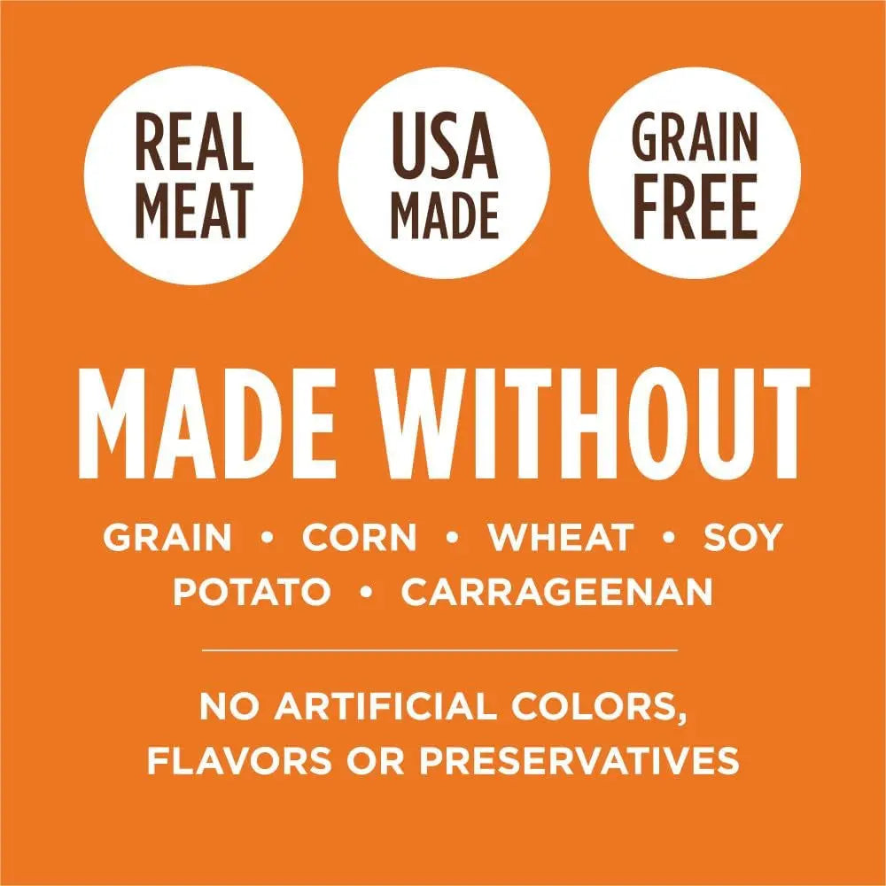 Healthy Cravings Grain-Free Real Chicken Recipe Natural Wet Cat Food Topper by , 3 Ounce (Pack of 24)