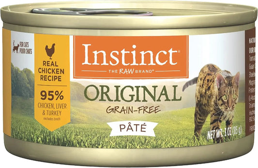 Original Grain-Free Pâté Wet Cat Food - Real Chicken, 3 oz. Cans (Pack of 24)
