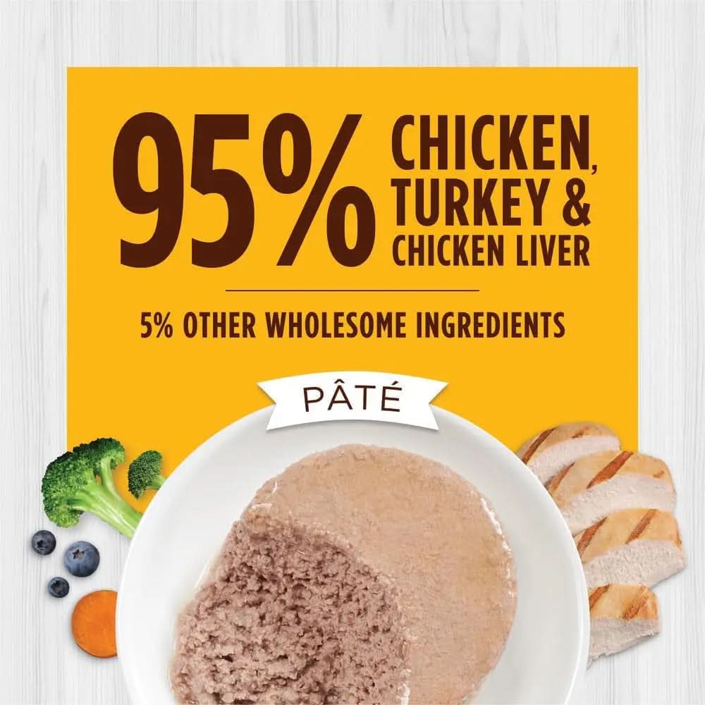 Original Grain-Free Real Chicken Recipe Natural Wet Cat Food, 5.5 Ounce (Pack of 12)