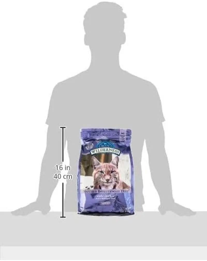 Wilderness High-Protein Grain-Free Dry Cat Food for Adults, Chicken, 6 lb Bag