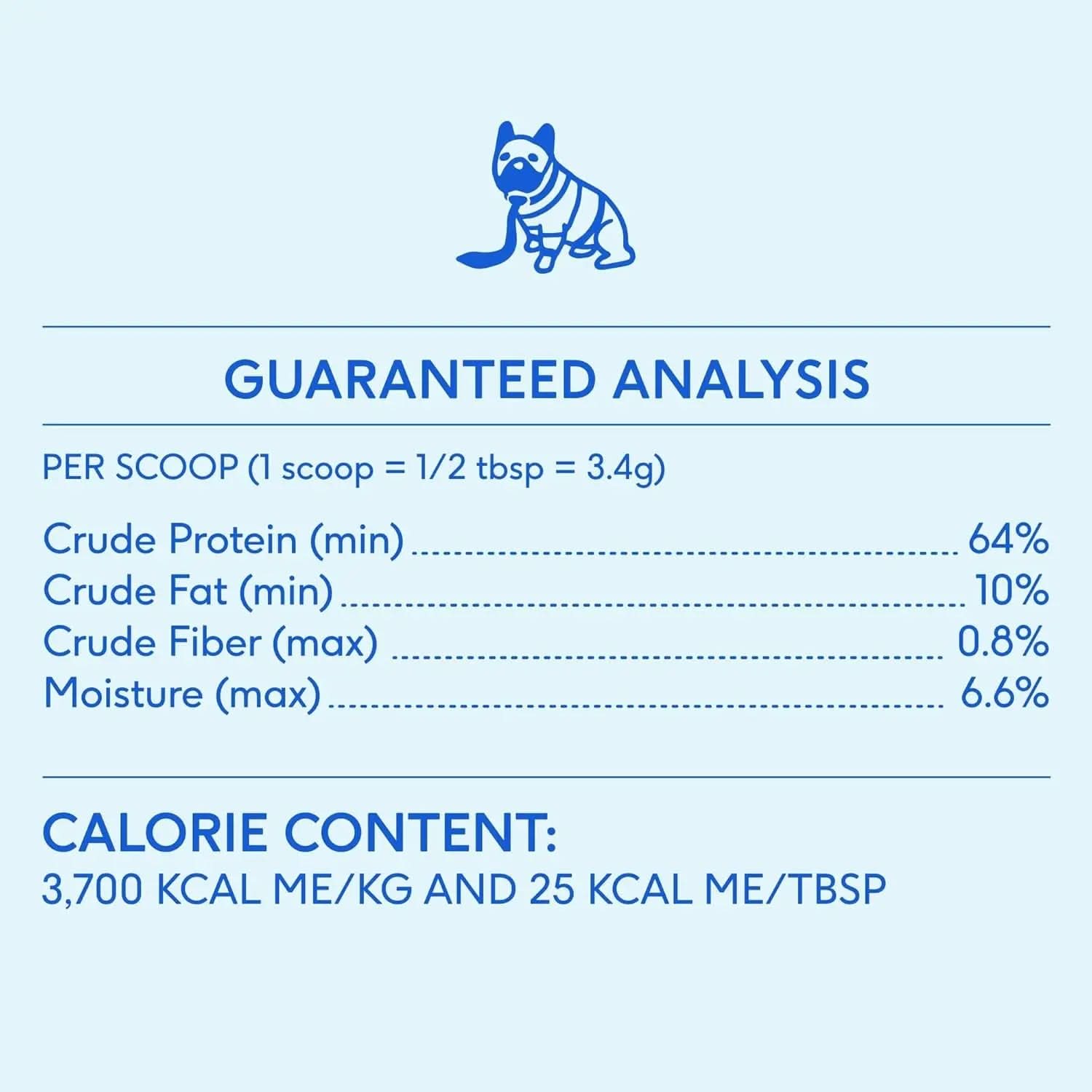Chicken Bone Broth Powder for Dogs and Cats - Nutritional Food Topper for Picky Eaters - Supports Joint Strength, Immune Function, and Heart Health - 96 Servings