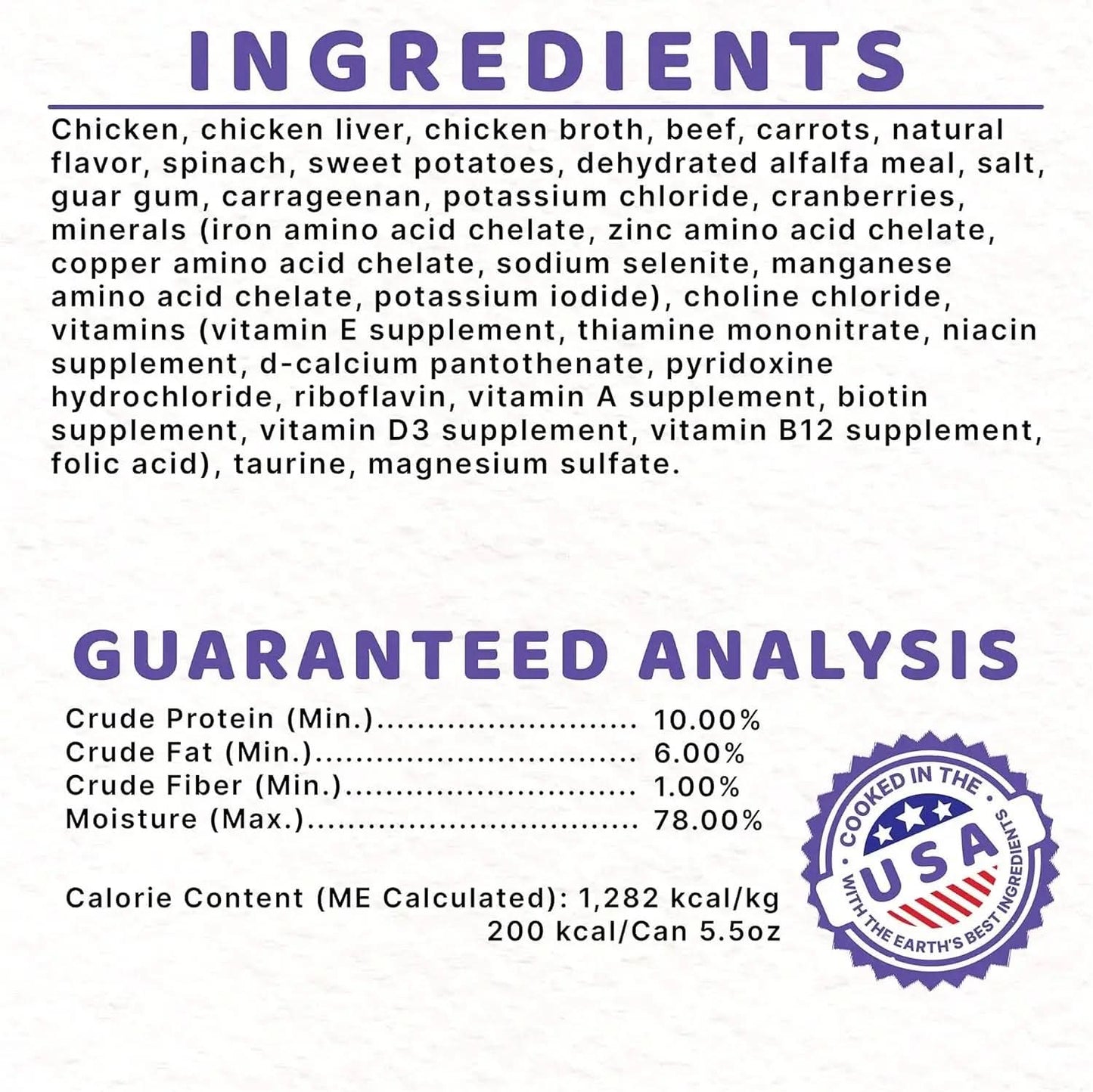 Indoor Cat Chicken & Beef Stew Wet Cat Food, 5.5 oz Can, Pack of 12